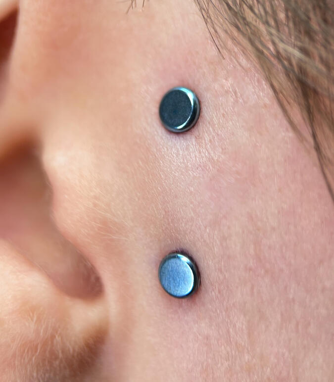 Surface piercing