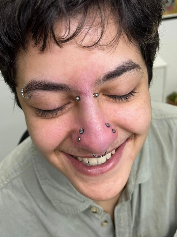 High nostril